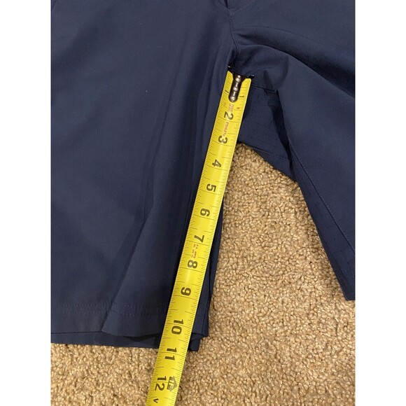 Under Armour Golf Shorts‎ Navy Orange Performance Stretch 1248085 Mens Size 36 - Picture 4 of 7